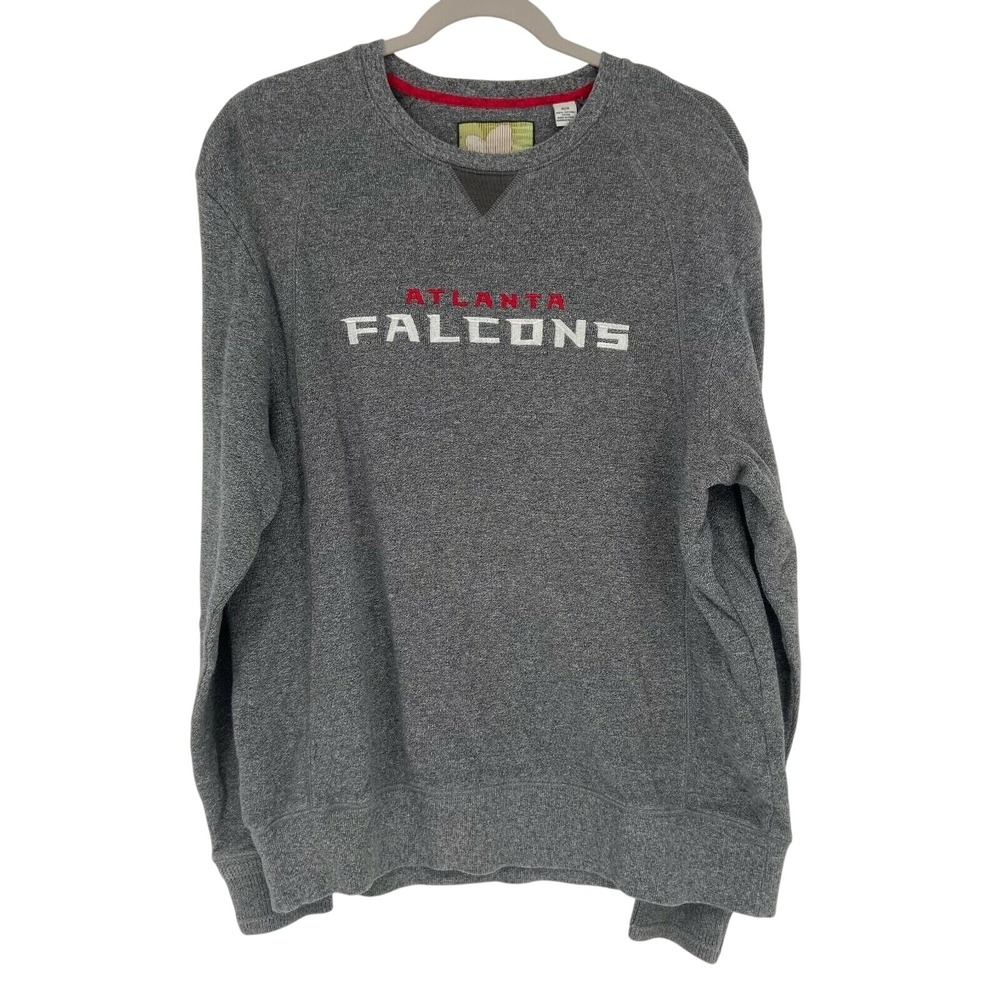 Tommy Bahama Atlanta Falcons Gray Sweater Crewneck‎ Men's Medium Football NFL